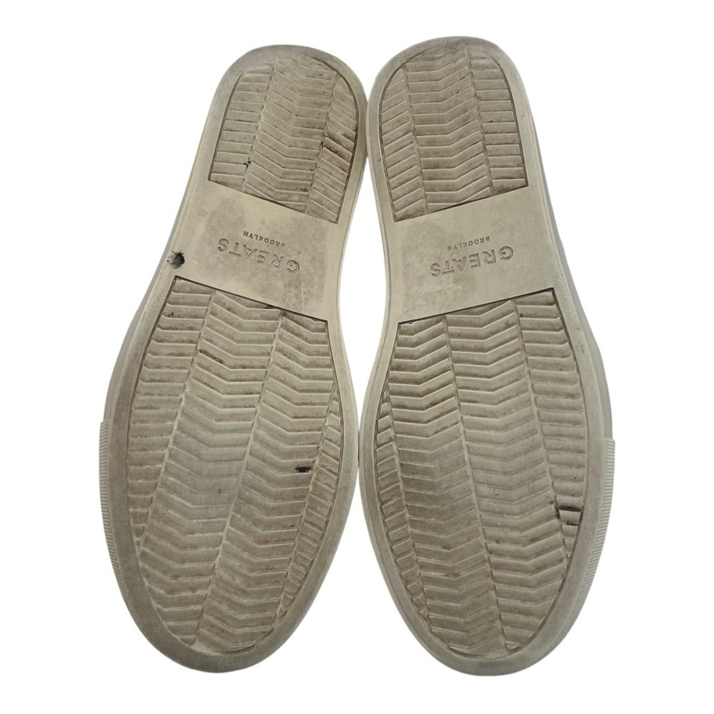 Greats Brooklynn Royale White Leather Casual Sneakers Women’s 8.5 EU 39 - Picture 11 of 13